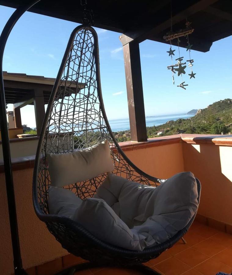 Villa Sole Vista Mare Super Panoramica Costa Rei Eksteriør billede