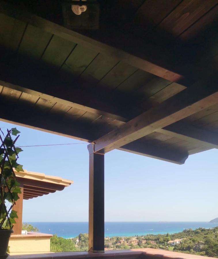 Villa Sole Vista Mare Super Panoramica Costa Rei Eksteriør billede