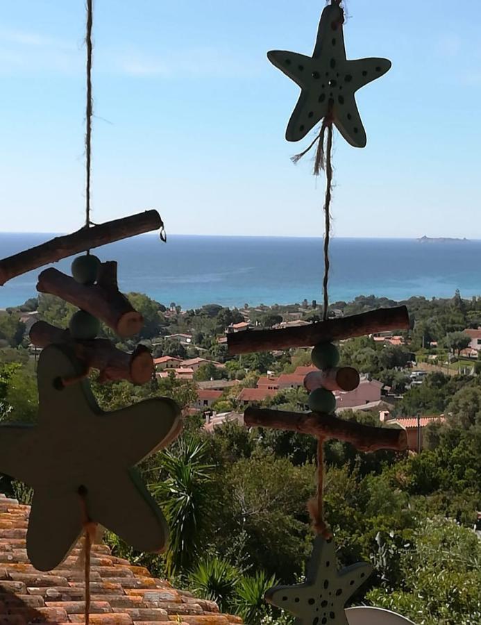 Villa Sole Vista Mare Super Panoramica Costa Rei Eksteriør billede