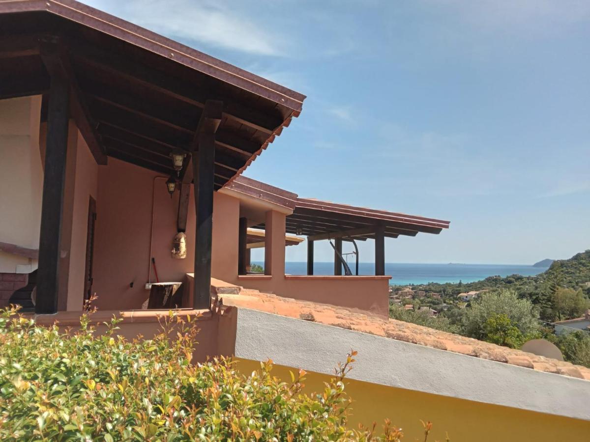 Villa Sole Vista Mare Super Panoramica Costa Rei Eksteriør billede