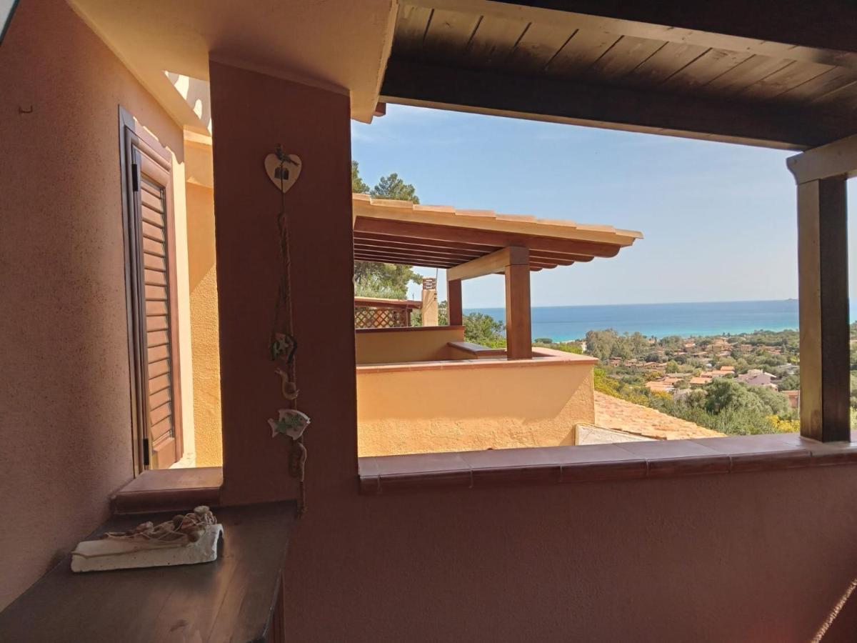Villa Sole Vista Mare Super Panoramica Costa Rei Eksteriør billede