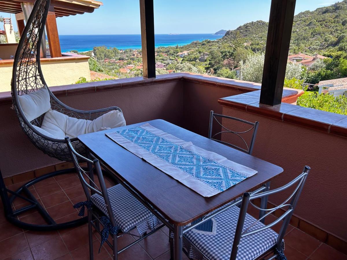 Villa Sole Vista Mare Super Panoramica Costa Rei Eksteriør billede