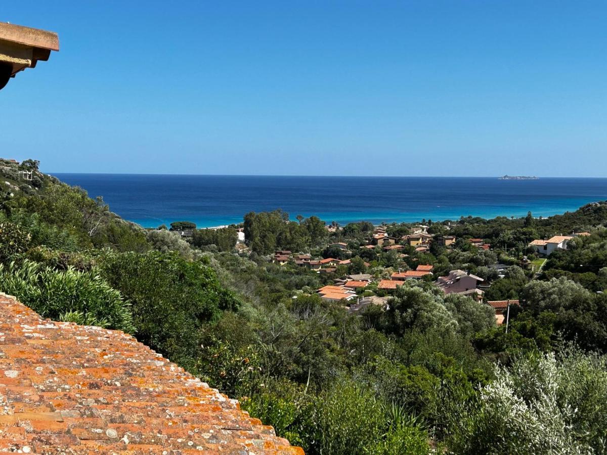 Villa Sole Vista Mare Super Panoramica Costa Rei Eksteriør billede