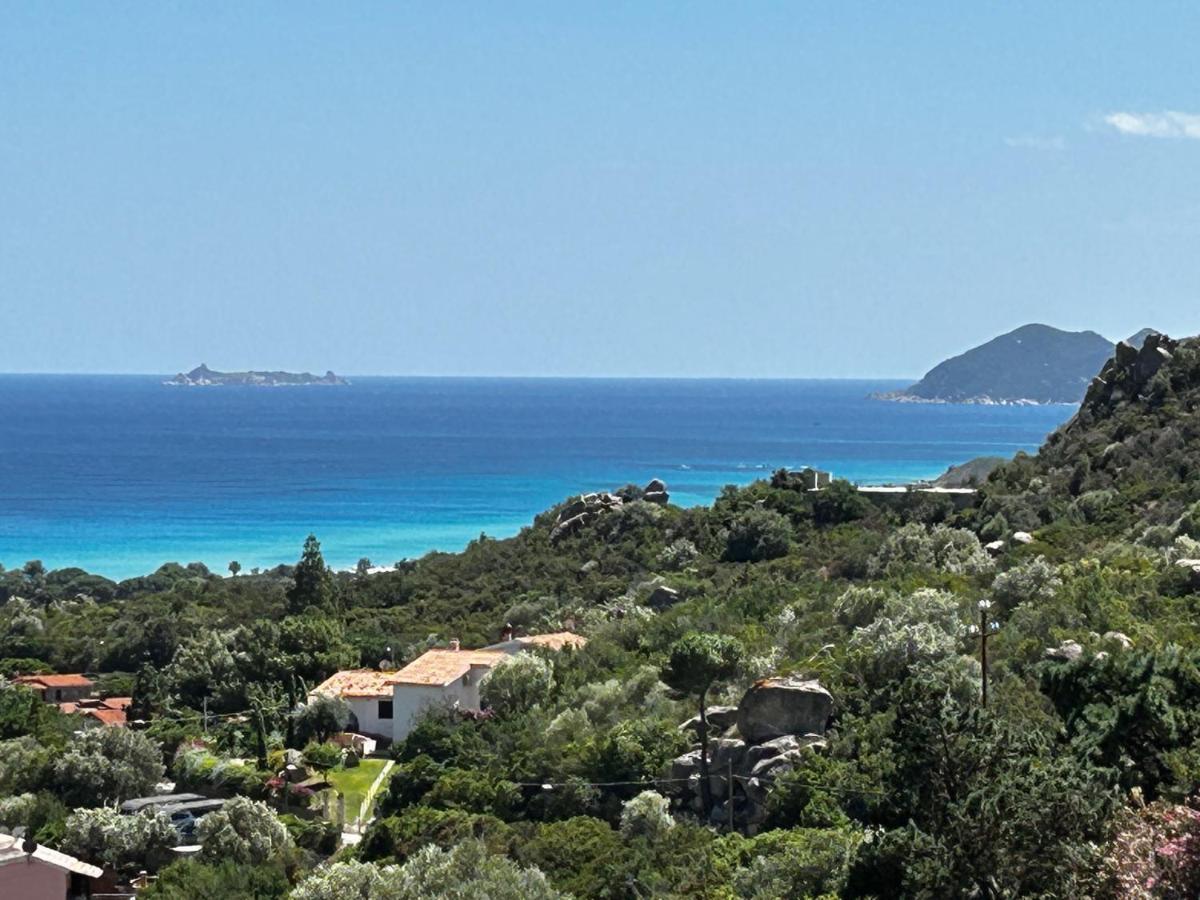 Villa Sole Vista Mare Super Panoramica Costa Rei Eksteriør billede