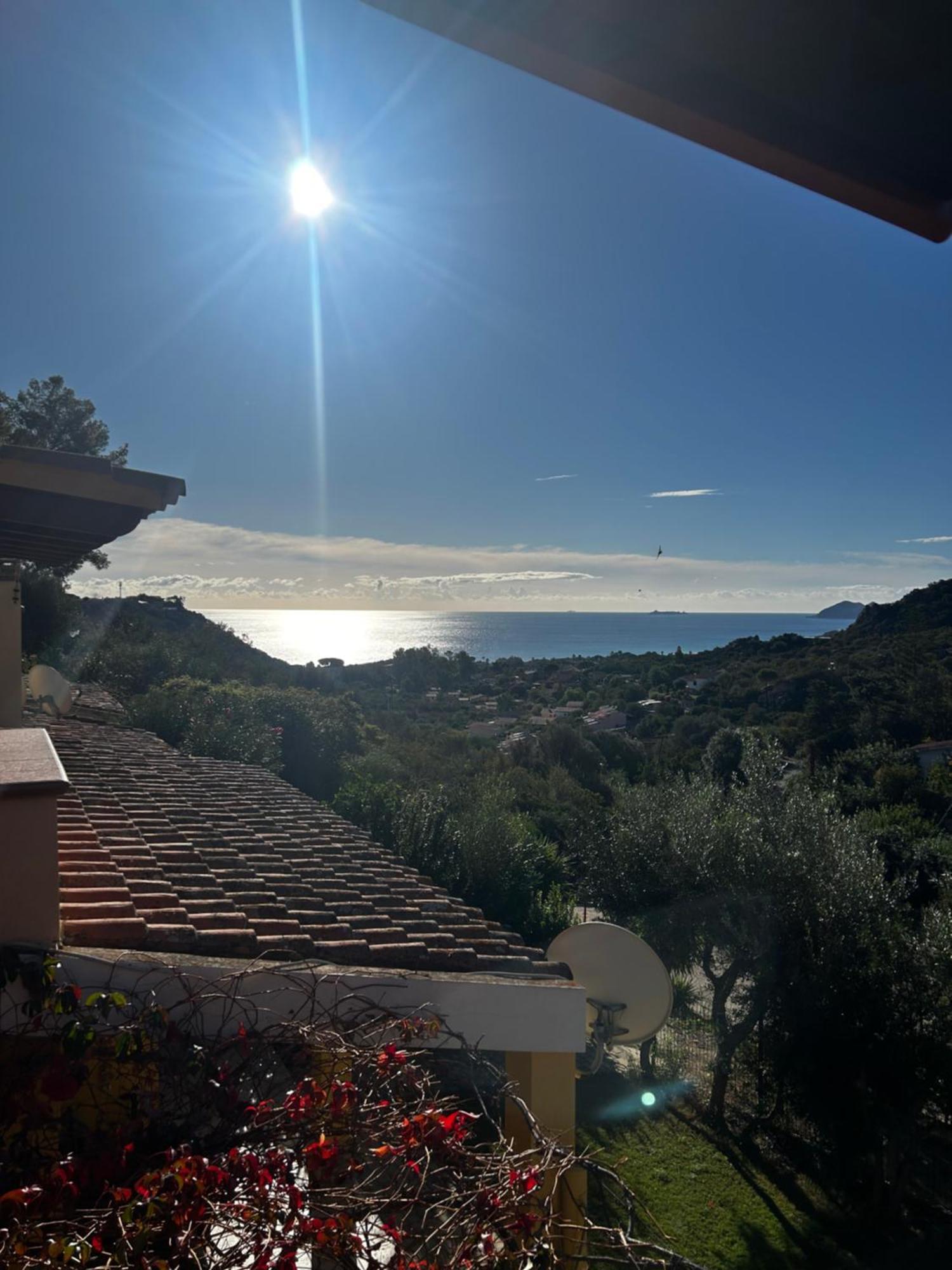 Villa Sole Vista Mare Super Panoramica Costa Rei Eksteriør billede