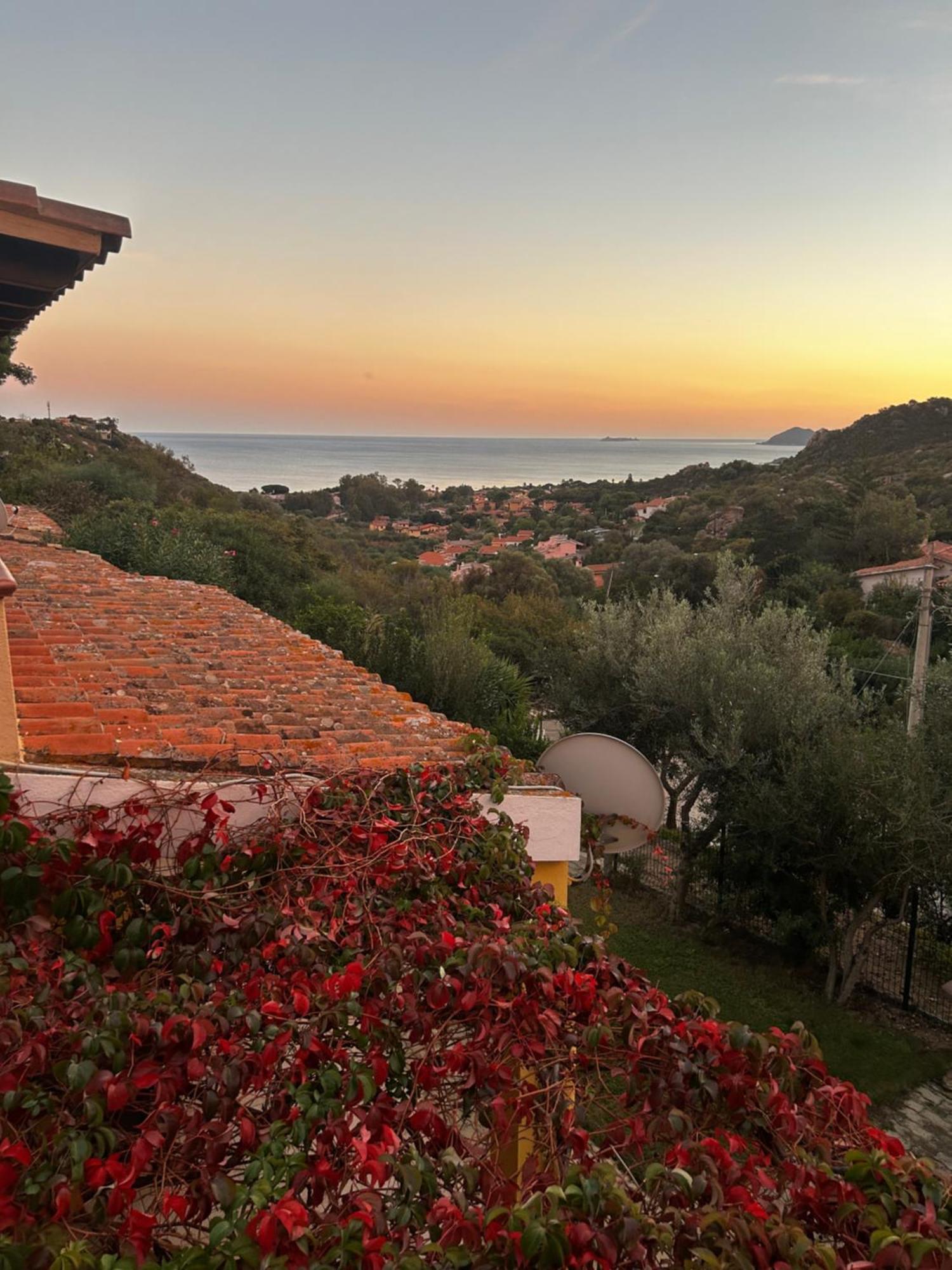 Villa Sole Vista Mare Super Panoramica Costa Rei Eksteriør billede